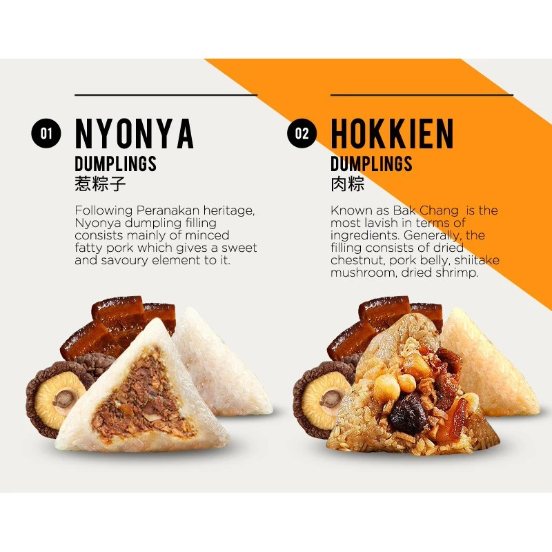 13 Pcs Traditional Nyonya Rice Dumpling, Handmade Fresh Bak Zhang 手工新鲜娘惹粽子 - Image 2
